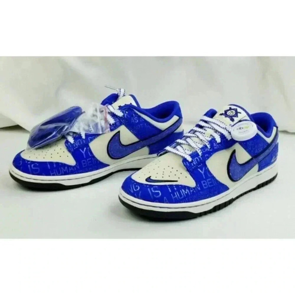 Nike Dunk Men's 9 Womens 10.5 Low Racer Blue 42 JACKIE ROBINSON Brand New in Box - Picture 3 of 12